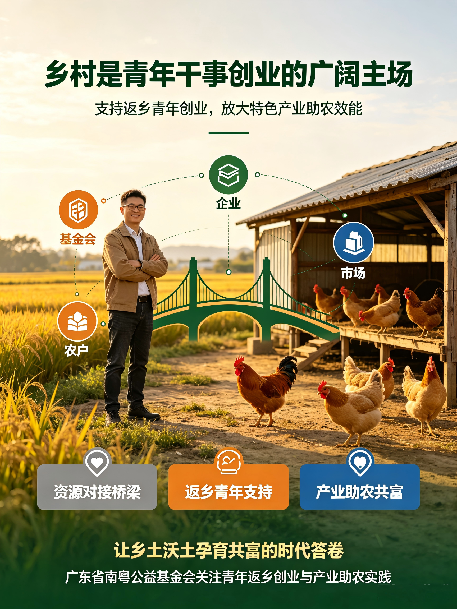 父辈守产业,青年续新篇|清远 “鸡二代” 的乡村振兴实践